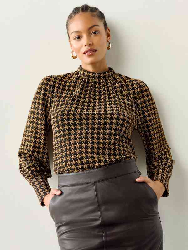 Houndstooth Tops - Buy Houndstooth Tops online in India
