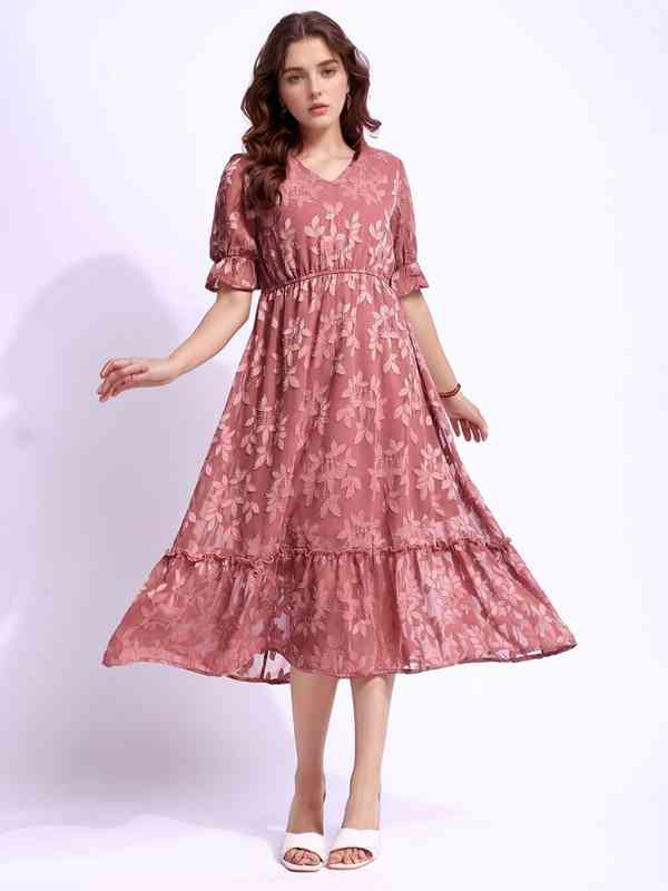 Jacquard Dress - Buy Jacquard Dress online in India