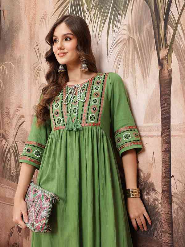 green emerald velvet dress Cult Gaia - ASHIKA Gown