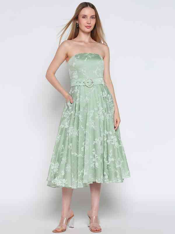 Biba Green Dresses - Buy Biba Green Dresses online in India