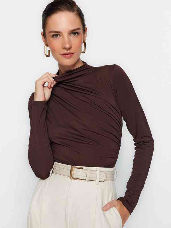 Buy Brown Bodysuit Online in India | Myntra