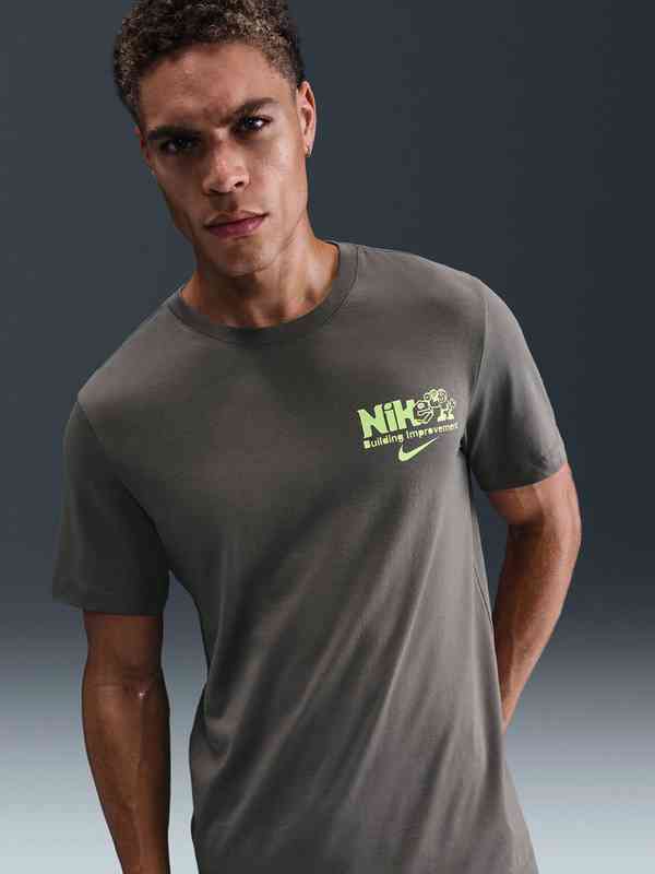 nike grey compression shirt