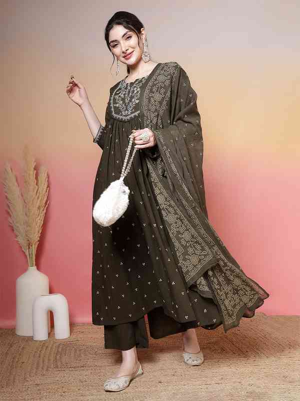Green Anarkali - Buy Trendy Green Anarkali Online in India | Myntra