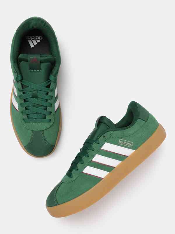 adidas green color shoes
