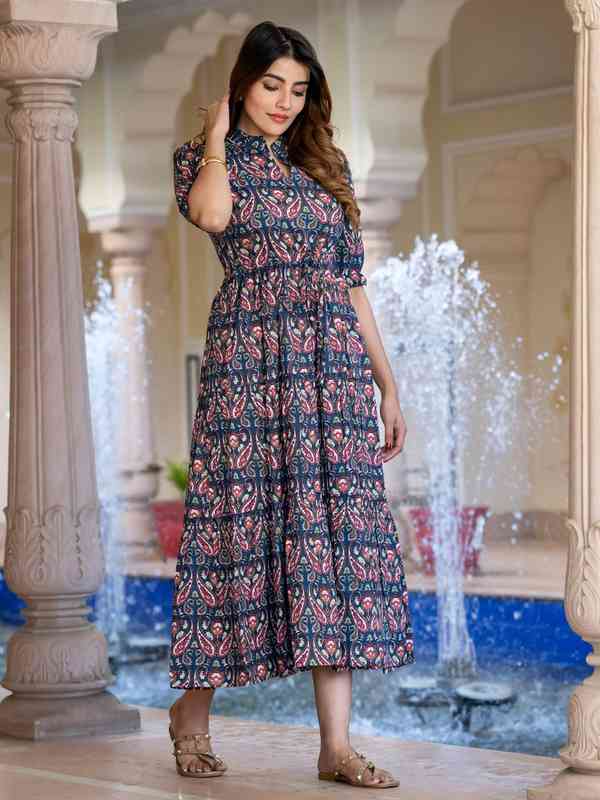Paisley Print Dres - Buy Paisley Print Dres online in India