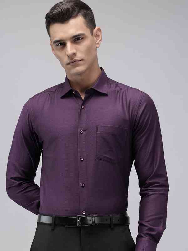 Park Avenue Purple Shirts - Buy Park Avenue Purple Shirts online