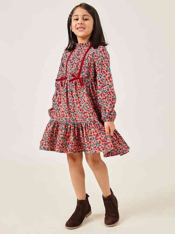 mio♡。Classic Floral Jacquard Dress Jacquard Dress - Buy Jacquard Dresses for Women Online | Myntra