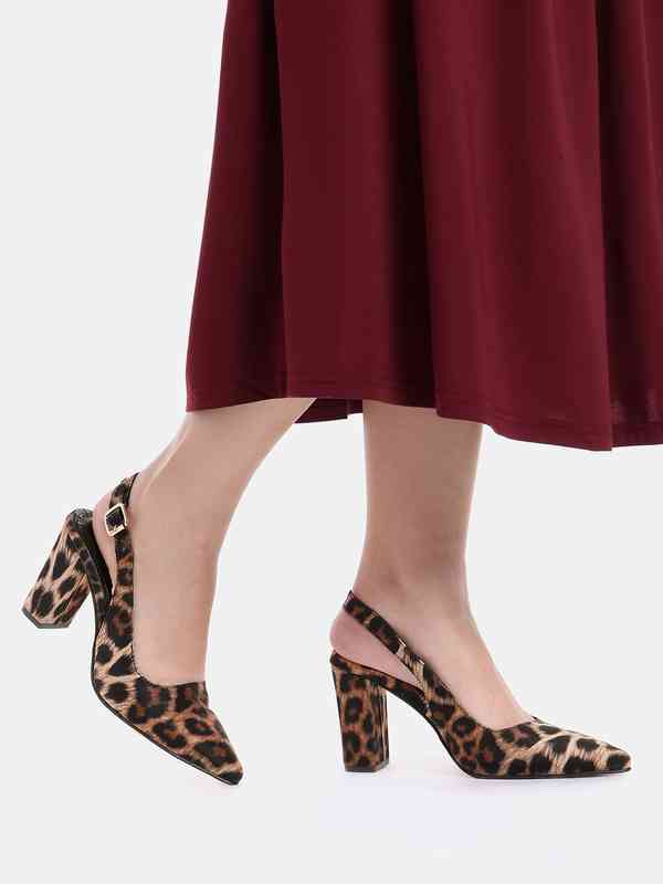Leopard Print Casual Shoes Heels - Buy Leopard Print Casual Shoes