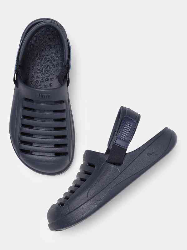 Puma Men Black Floaters Sandals Buy Puma Men Black Floaters