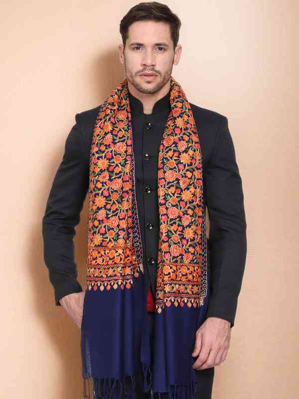 Blue Stoles - Buy Blue Stoles online in India