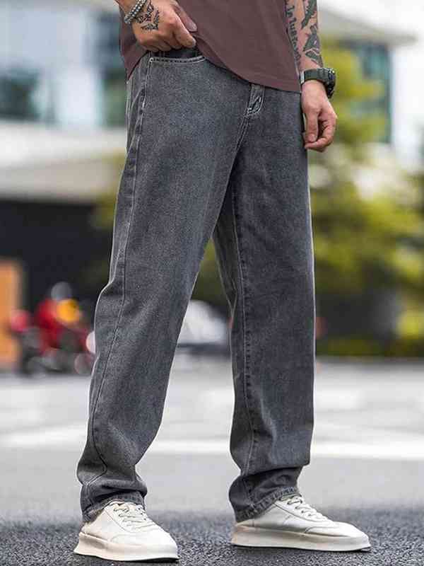 Men Straight Denim Jeans - Buy Men Straight Denim Jeans online in