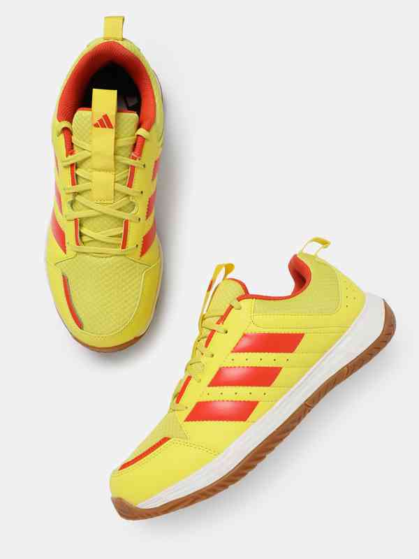 adidas yellow color shoes