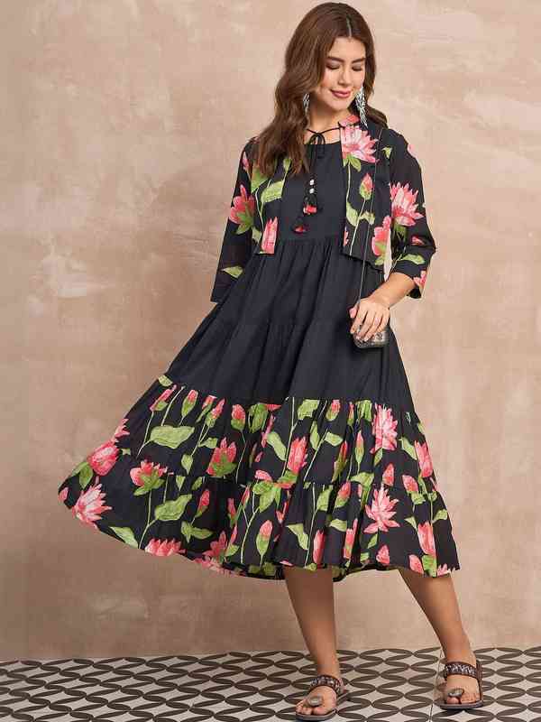 max studio maxi dress nordstrom rack Nordstrom Rack Max Studio Clothing Online Max Studio Floral Long Sleeve Linen Blend Maxi Dress In