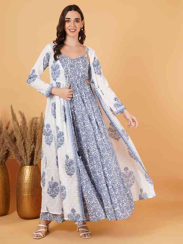 long dress with side cut Side Cut Long Dress