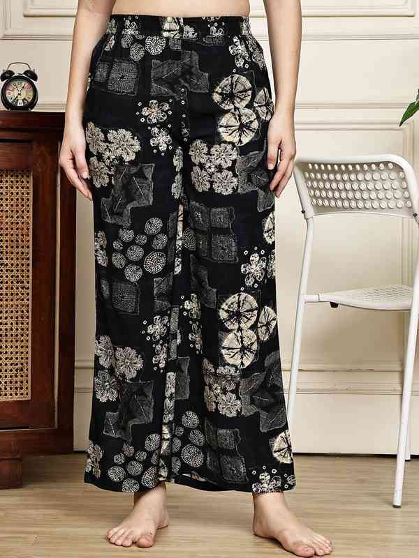 Flared Lounge Pants - Buy Flared Lounge Pants online in India