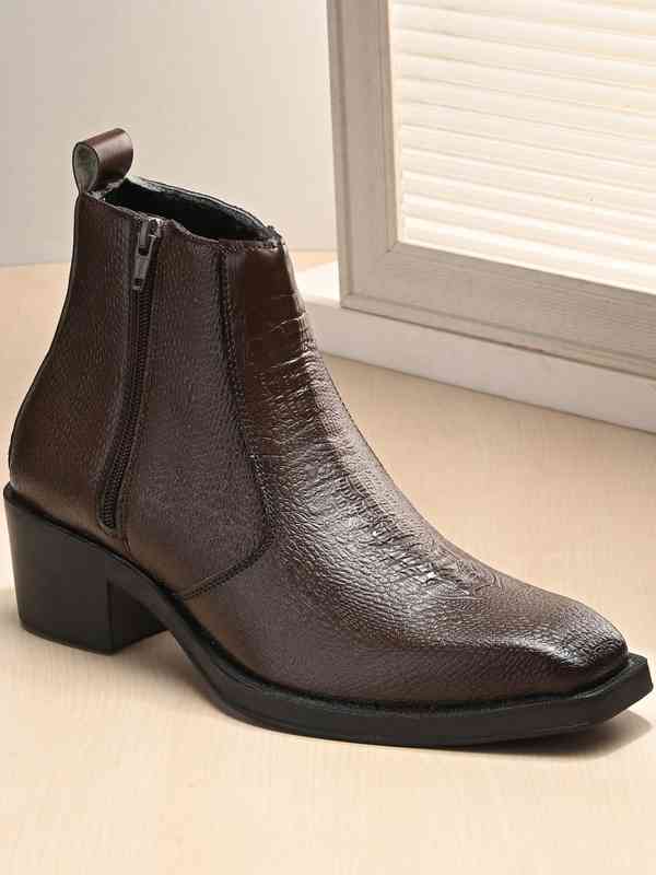 Men Shoe With Zip - Buy Men Shoe With Zip online in India