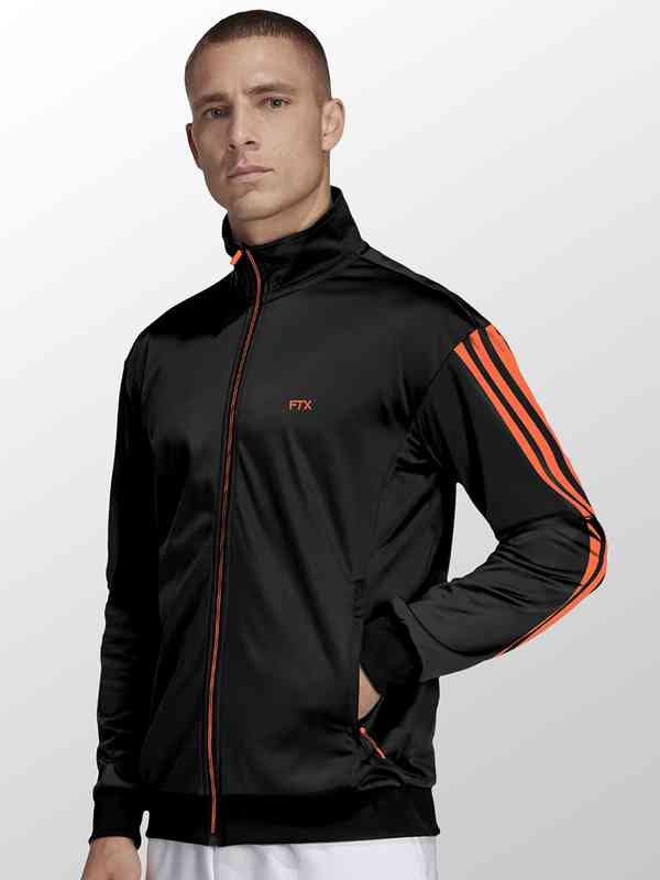 【現行】SPORT COMBINATION SPORT ZIP UP PARKA Buy Regular Fit Zip-Front Hooded Track Jacket Online at Best