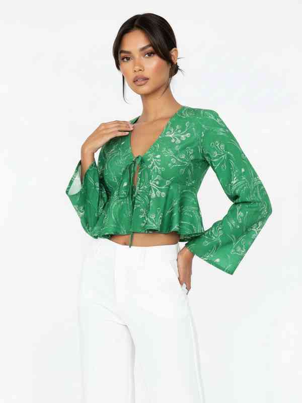 Frill Tops For Women - Buy Frill Tops For Women online in India