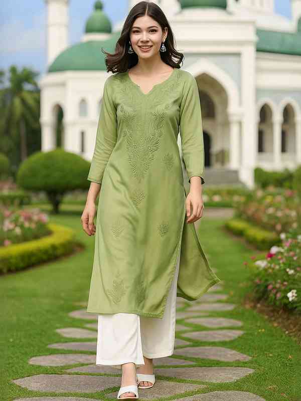 dress indian Floral Printed Long Dress: Modern Indian Gown by Raas USA main image 0