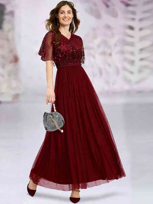 ombre dress purple maygel-dress-mauve-ombre  AFRM
