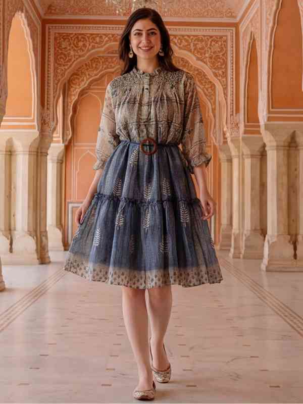 Women Knee Length Dresses - Buy Women Knee Length Dresses online in India