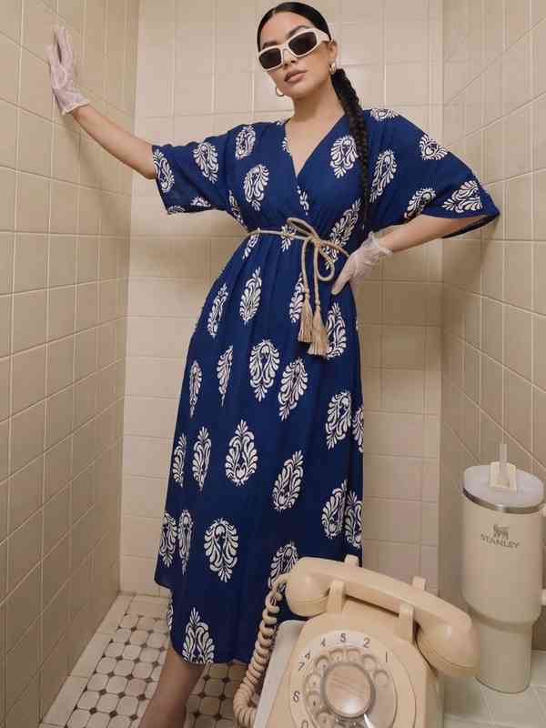 asymmetric hem long sleeve dress Long Sleeve Asymmetrical Dress Burgundy / X-Small main image 0