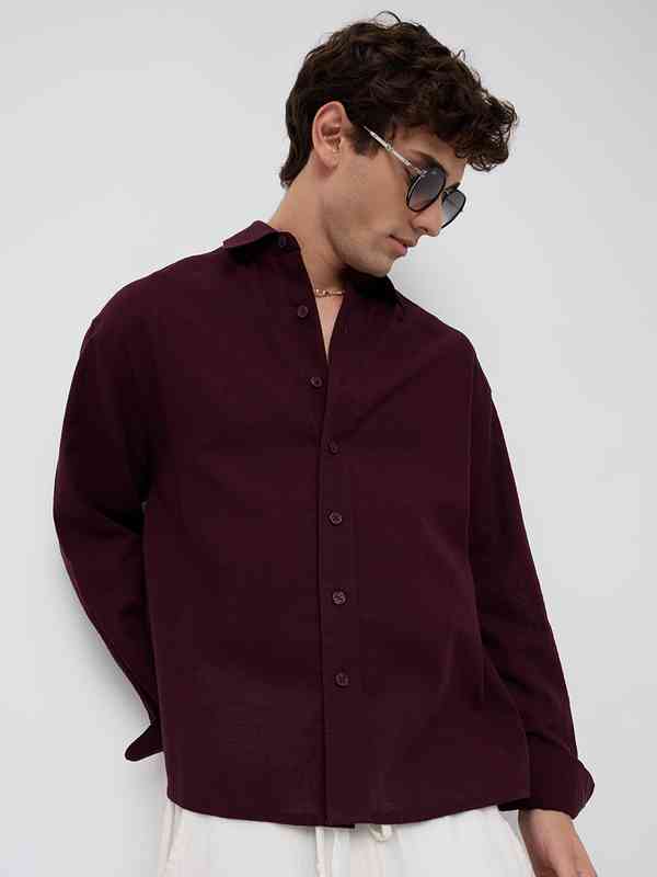 No Collar Shirts For Men - Buy No Collar Shirts For Men online in India