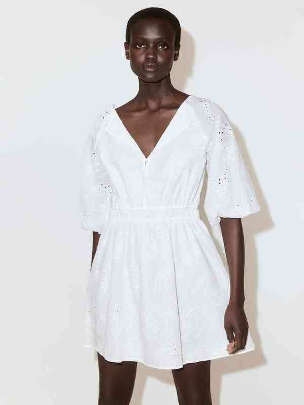 Mango Embroidered Dresses - Buy Mango Embroidered Dresses online in India