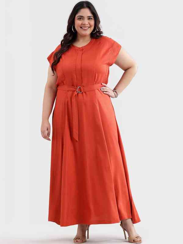 Buy Trendy Women's Plus Size Dresses Online in India - Myntra