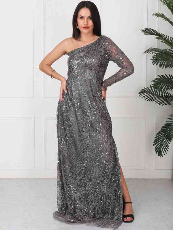 Grey Gown - Buy Latest Collection of Grey Gowns Online | Myntra Grey Gown - Buy Latest Collection of Grey Gowns Online | Myntra