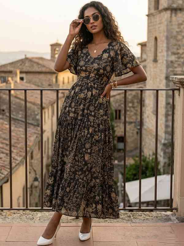 Cotton Maxi Dress - Buy Cotton Maxi Dress online in India