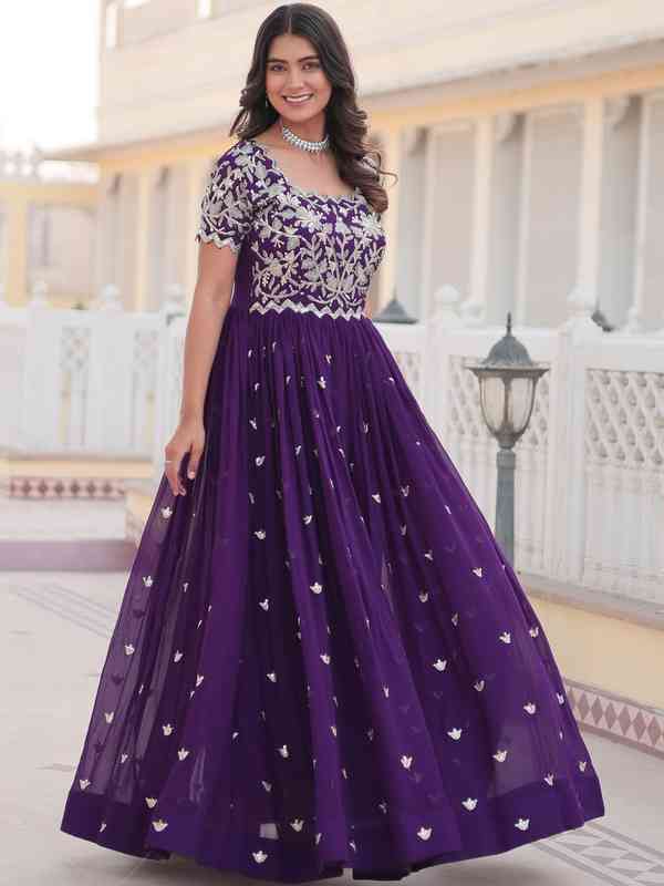 ethnic bridesmaid dresses Girls Pleated A-Line Ethnic Dress