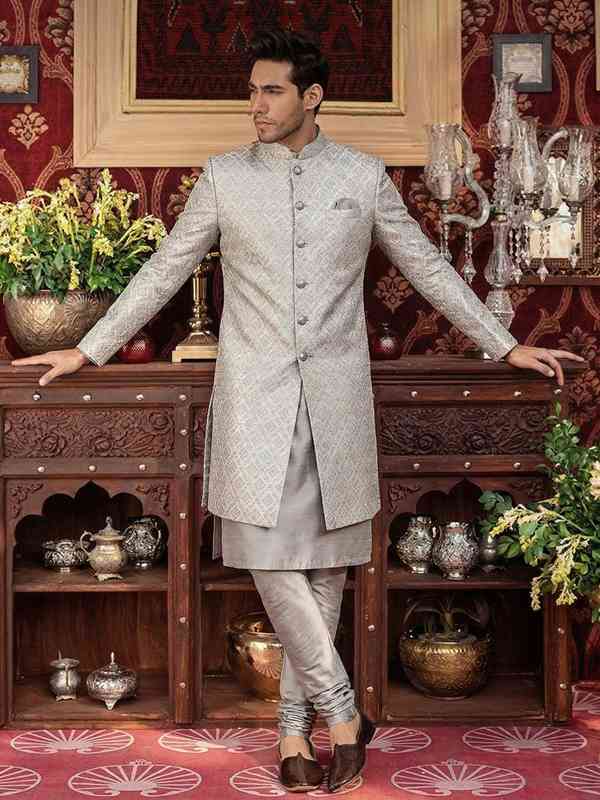 formal dress for men for wedding Wisteria Long Sleeve Dress - Ivory