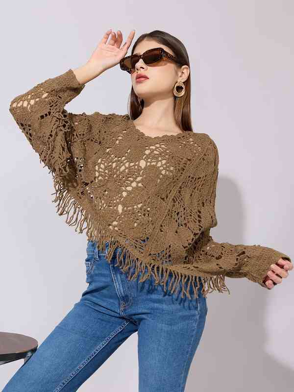 Fringed Fun Top - Buy Fringed Fun Top online in India