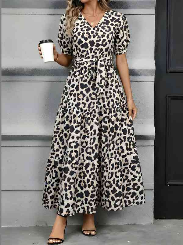Animal Print Maxi Dress - Buy Animal Print Maxi Dress online in India Animal Print Maxi Dress - Buy Animal Print Maxi Dress online in India