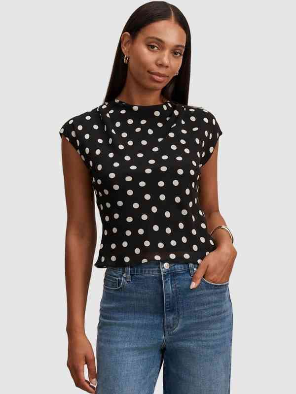 Black Women Tops Colour Me Forever New - Buy Black Women Tops