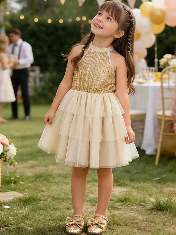 golden dress online india South Indian special golden gown – designerstore99.online main image 0