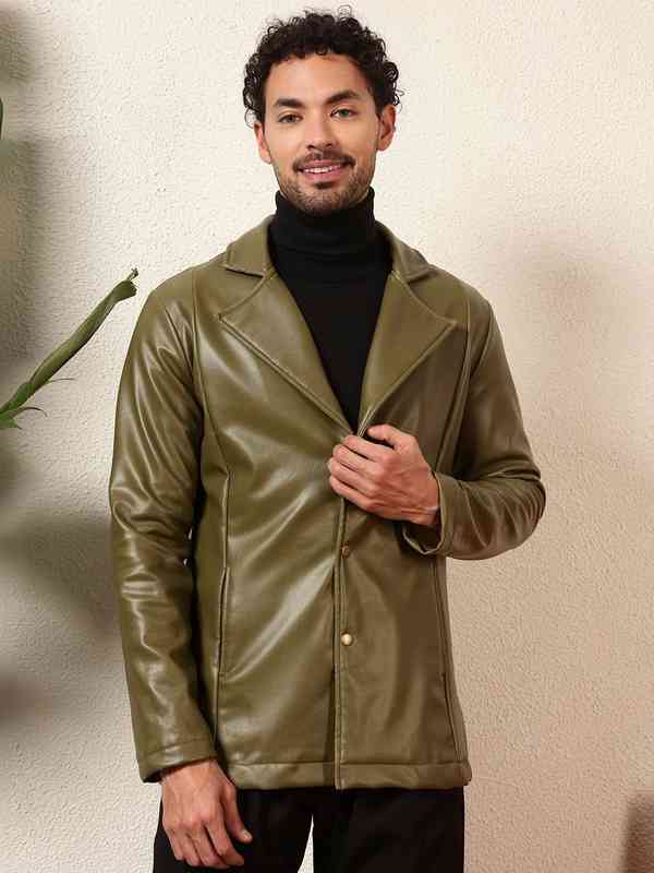 Buffalo Leather Jacket - Buy Buffalo Leather Jacket online in India