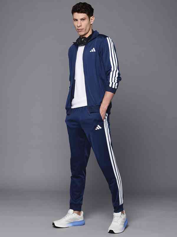 adidas tracksuit with nike shoes