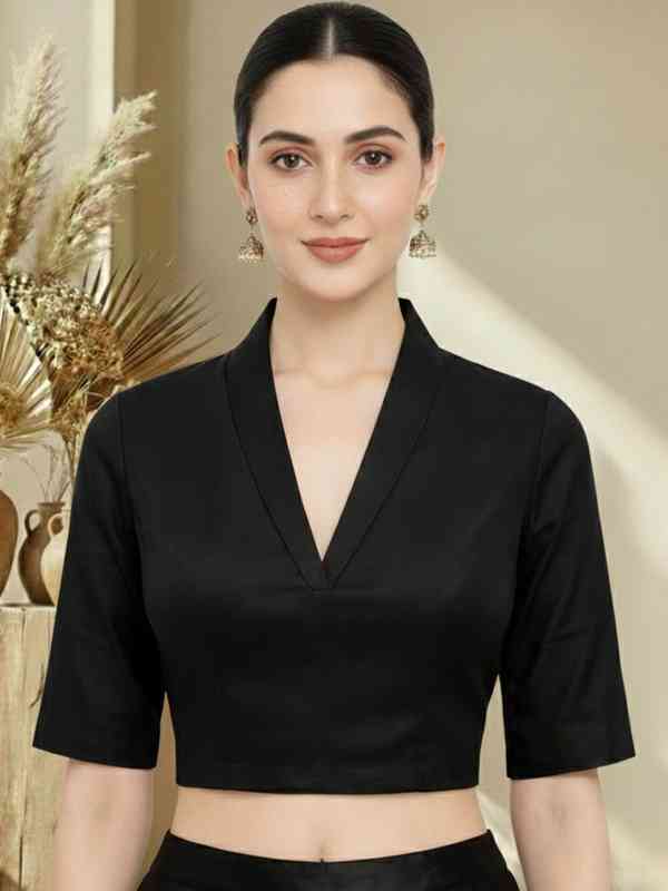 Elegant V Neck Blouses for Every Occasion - Available on Myntra