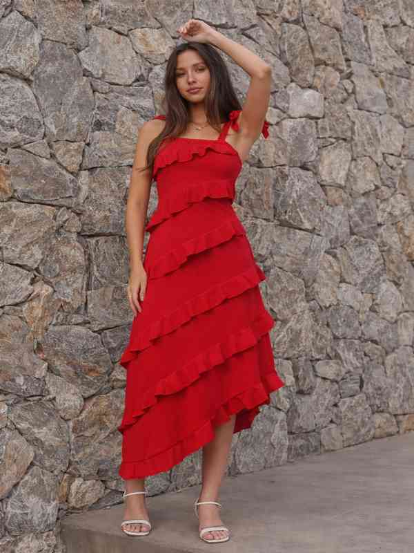 Ruffle Dresses - Buy Ruffle Dresses online in India