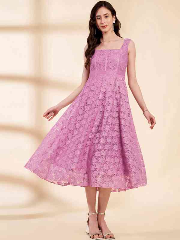 Women Dresses Pink Lace - Buy Women Dresses Pink Lace online in India Women Dresses Pink Lace - Buy Women Dresses Pink Lace online in India