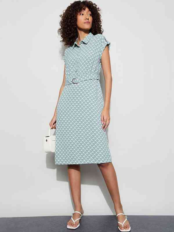 Code By Lifestyle Green Dresses - Buy Code By Lifestyle Green Dresses  online in India