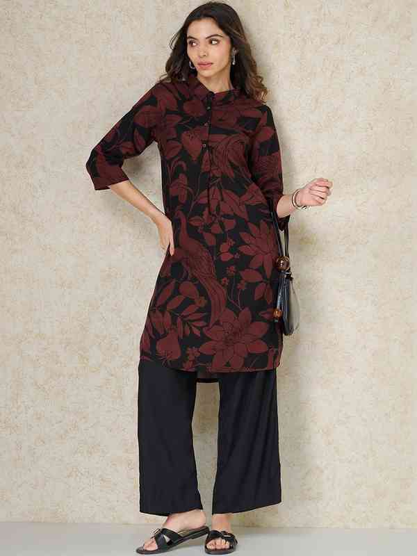 Women Pathani Kurtas - Buy Women Pathani Kurtas online in India
