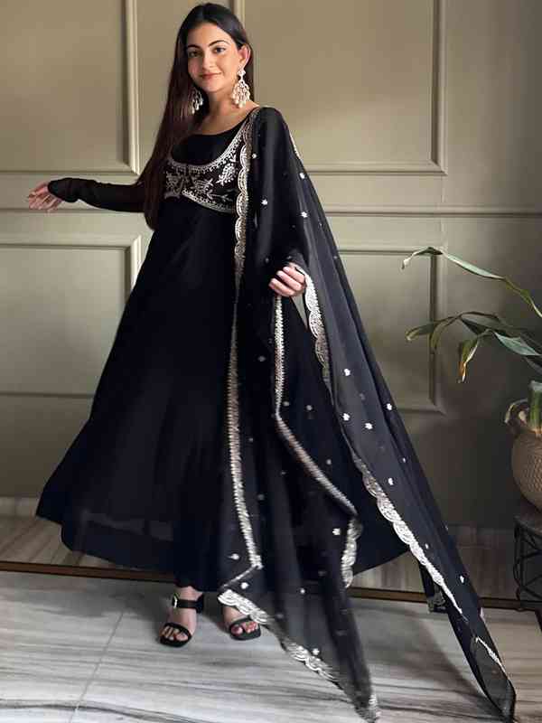 black satin corset dress Napoli Corset Evening Gown Black