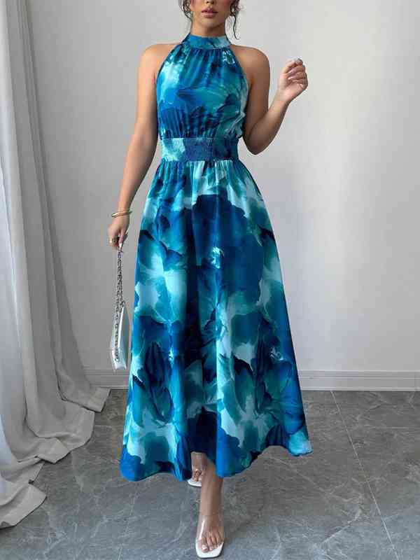 nanushka soffio linen halter dress Coeus - Maxi dress main image 1