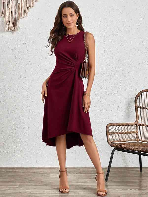 simplicity a line dress 1960's Simplicity A-line Dress Pattern with Collar or Ruffle Accent - Bust  36"