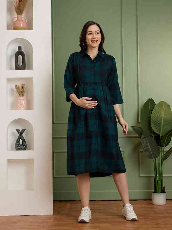 Women Checked Shirt Dresses - Buy Women Checked Shirt Dresses online in  India