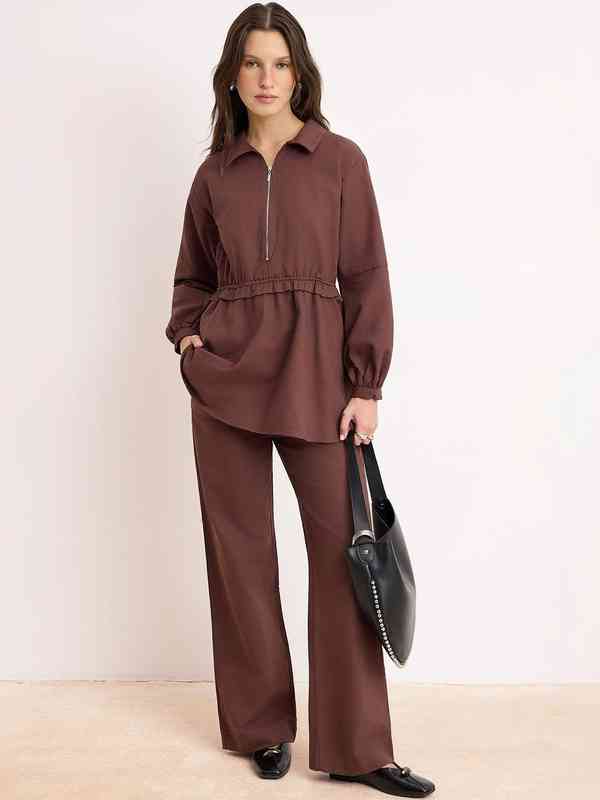 Top Trouser Set Women - Buy Top Trouser Set Women online in India