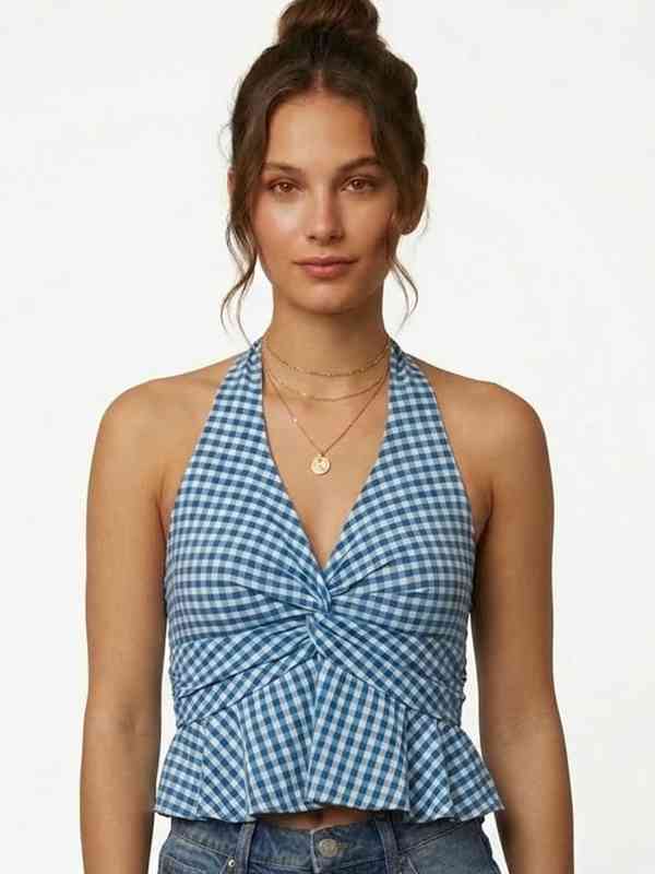 Halter Neck Crop Tops Women - Buy Halter Neck Crop Tops Women
